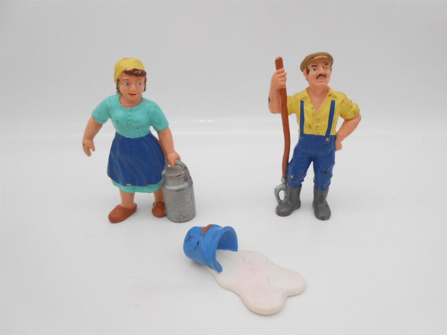 15 Bauernhoftiere Figuren Bullyland Bundle Vintage 80er 90er Jahre