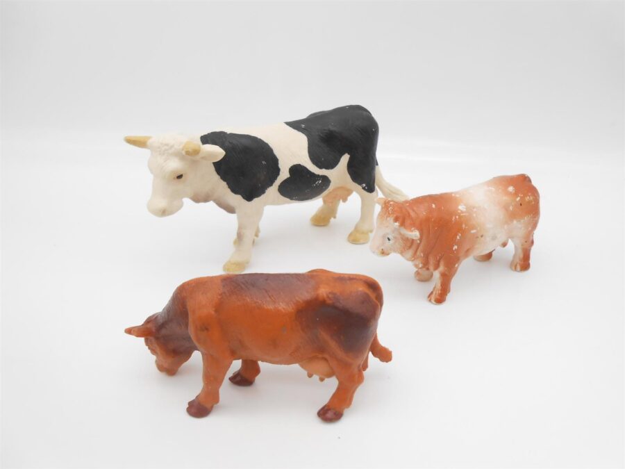 15 Bauernhoftiere Figuren Bullyland Bundle Vintage 80er 90er Jahre