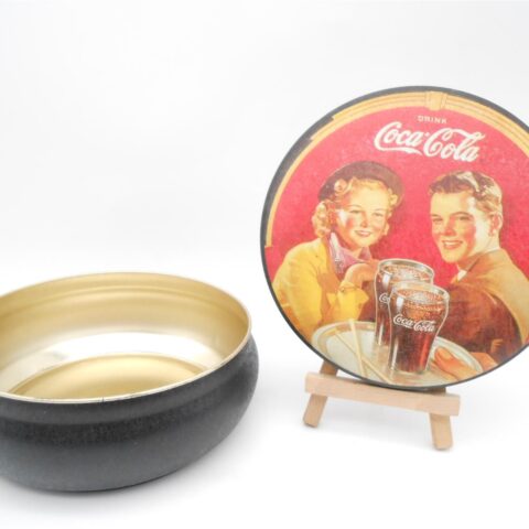 1988 Coca Cola Blechdose Vintage 13 cm Durchmesser