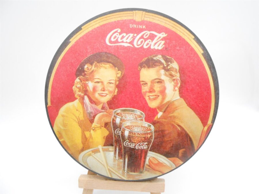 1988 Coca Cola Blechdose Vintage 13 cm Durchmesser