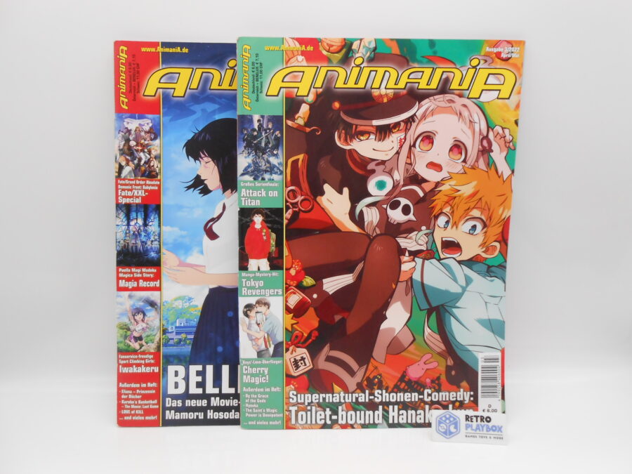 2 ANIMANIA Hefte Comics Ausgabe 3 & 4 / 2022