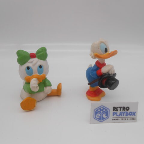 2 Vintage Figuren Daisy Duck Dagobert Duck 80er Jahre Raritäten