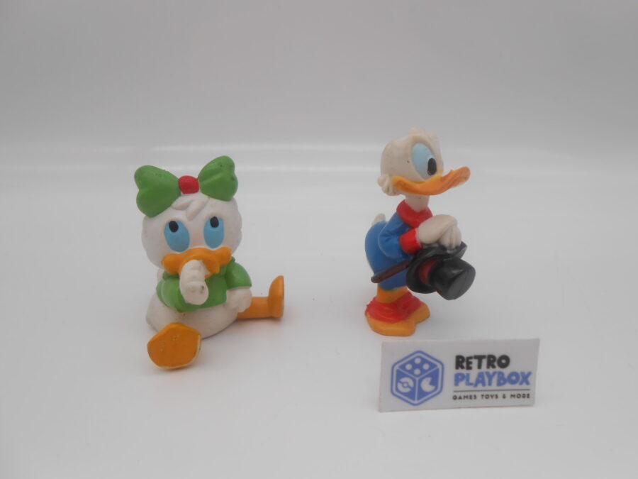 2 Vintage Figuren Daisy Duck Dagobert Duck 80er Jahre Raritäten