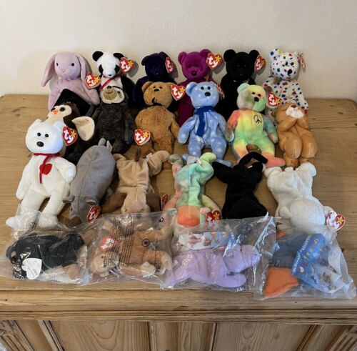 22 Original ty Beanie Baby Wertvolle Sammelauflösung ‼️PERFEKTER ZUSTAND‼️