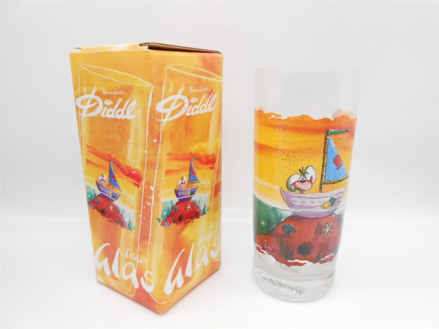 2x DIDDL Vintage Gläser mit OVP! Trinkglas Top Zustand Retro 90er