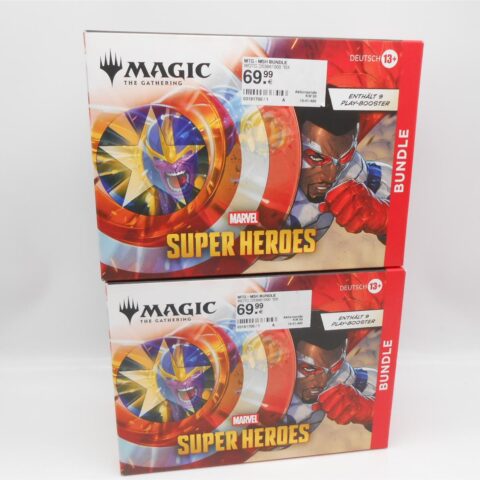 2x Magic the Gathering - Marvel Super Heroes Bundle Deutsch NEU & OVP