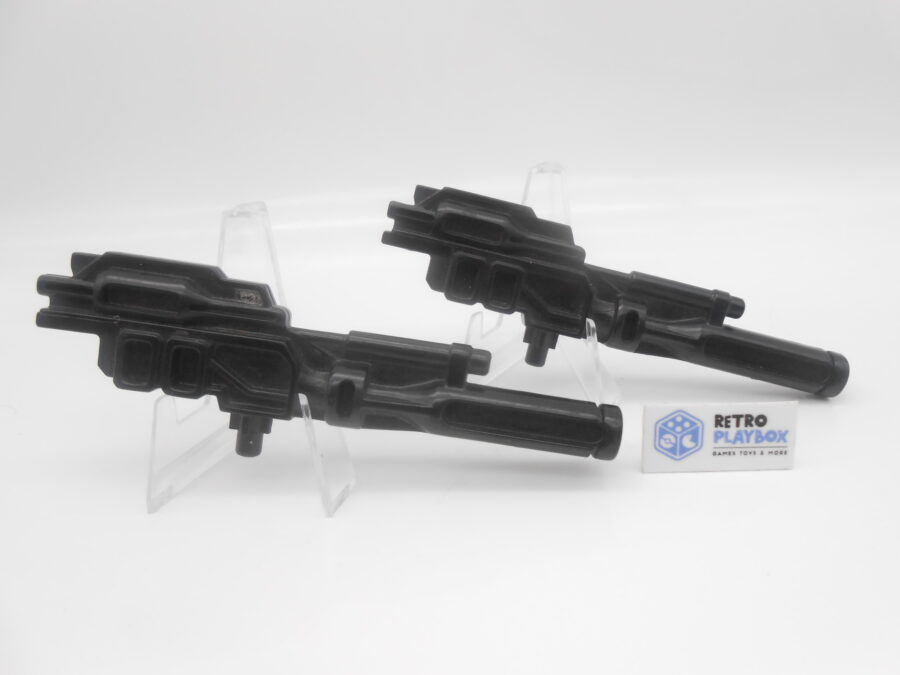 2x Transformers G1 Powermaster Optimum Laser Gun Waffe Ersatz Hasbro Retro