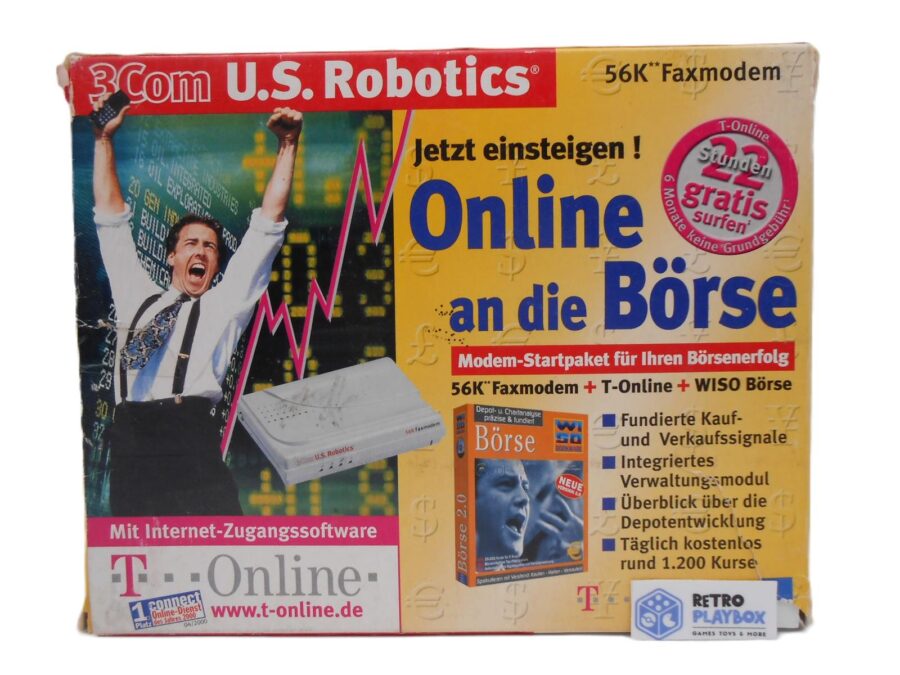 3Com U.S. Robotics Model 5630 56K FAX Modem V.90 ITU-Standart X2
