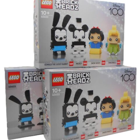 3x Lego Brickheadz 40622 100-jähriges Disney-Jubiläum - Neu & OVP!