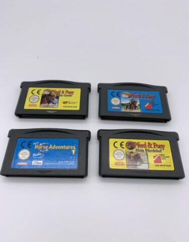 4 Pferd & Pony Spiele - Nintendo Gameboy Advance Zustand: Sehr gut