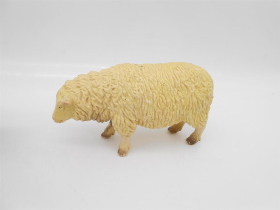 4 Schafe Bullyland Sheep Lamm 80er 90er Jahre Vintage Schaf-Familie