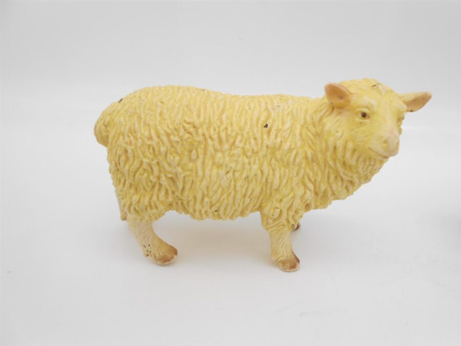 4 Schafe Bullyland Sheep Lamm 80er 90er Jahre Vintage Schaf-Familie