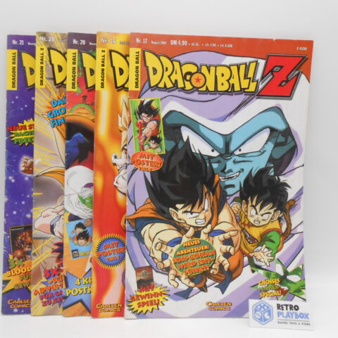 5 DRAGON BALL Z Carlsen Comics mit Poster Retro 2002 Kult
