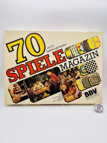 70 Spiele Magazin - Vollständig Gesellschaftsspiel Brettspiel Vintage