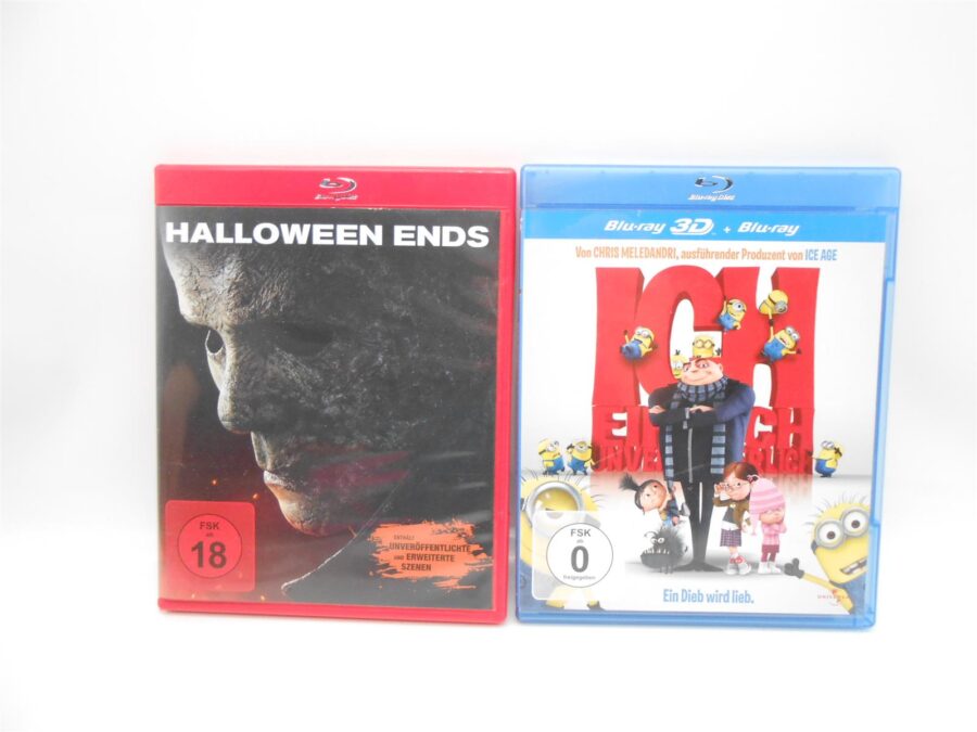 9 Stück Blu-Ray & DVD Konvolut Deutsch Harry Potter Stromberg Wrestler