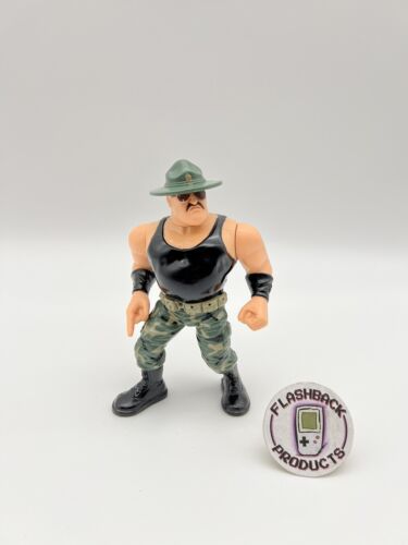 Actionfigur / Figur SGT SLAUGHTER WWF Wrestling 1991 Vintage K3