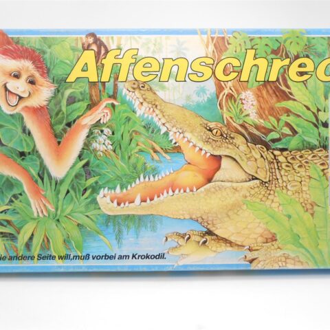 Affenschreck Schmidt Spiele1988 Krokodile & Affen Brettspiel Vollständig