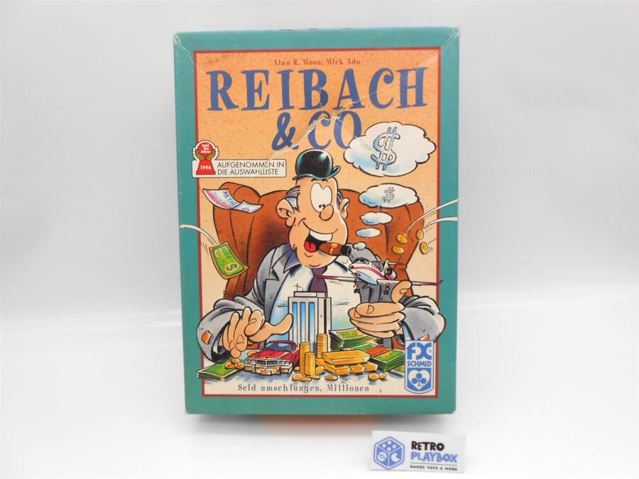 Alan R. Moon: REIBACH & CO FX Schmid Brettspiel - Unvollständig