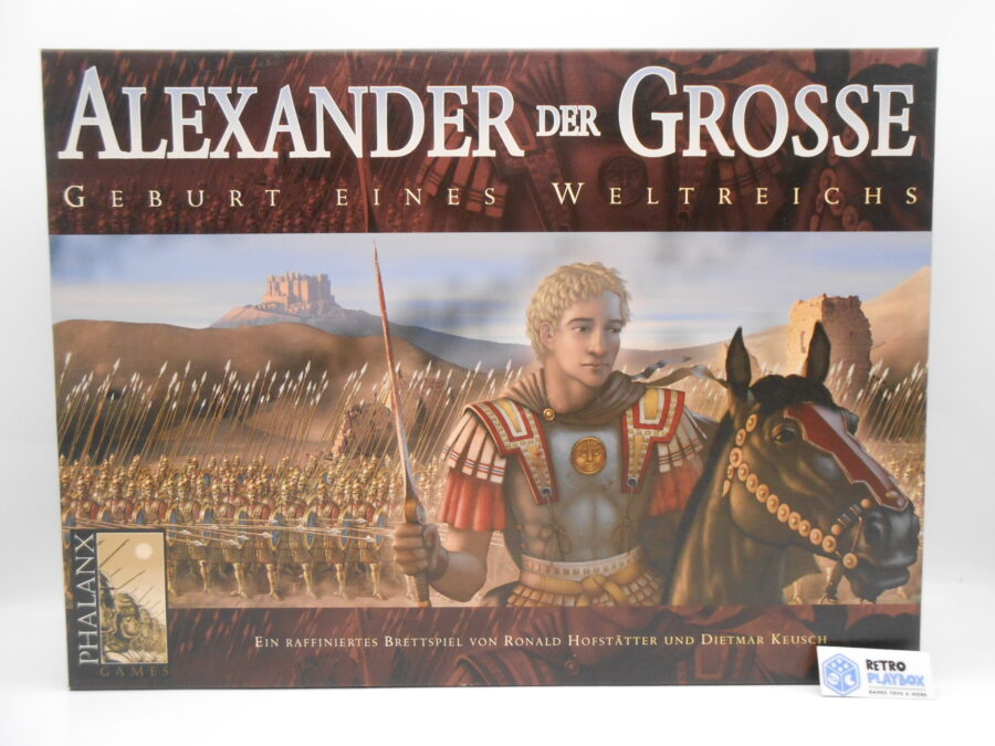 ALEXANDER DER GROSSE Gesellschaftsspiel Phalanx ab 10J. 2-5 Spieler