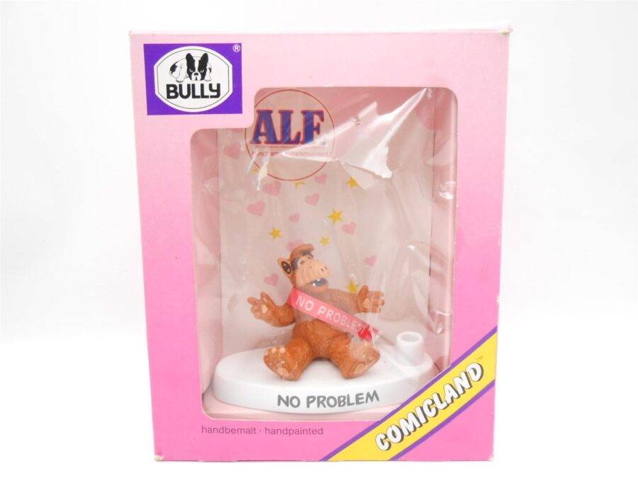 ALF Figur Original 1988 Bully Stifthalter mit OVP "No Problem"