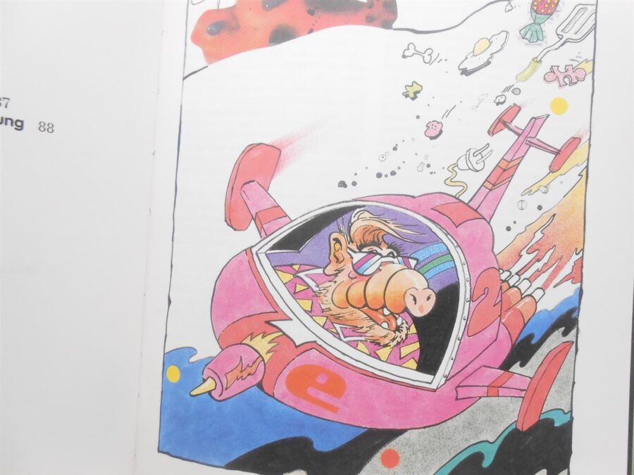 ALF Unsere Umwelt! Deine, Meine Jedem Seine! Buch 1990 Vintage