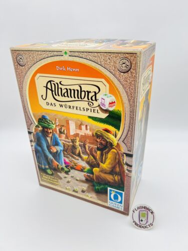 Alhambra Dice Game - Queens Games - selten -TOP Zustand - Das Würfelspiel