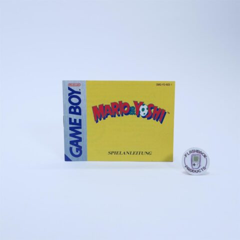 Anleitung Heft MARIO & YOSHI für Nintendo GAMEBOY GB Zustand Gut