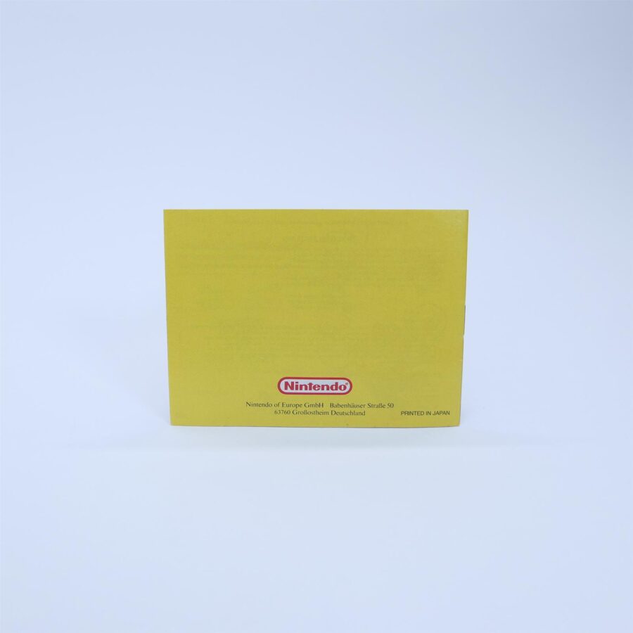Anleitung Heft MARIO & YOSHI für Nintendo GAMEBOY GB Zustand Gut