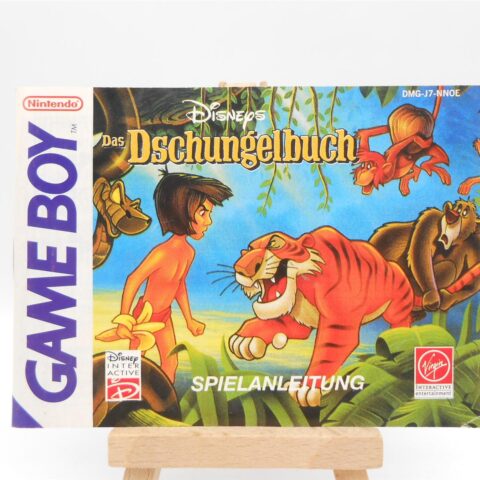 Anleitung/ Heft Nintendo Game Boy Das Dschungelbuch Disney Retro