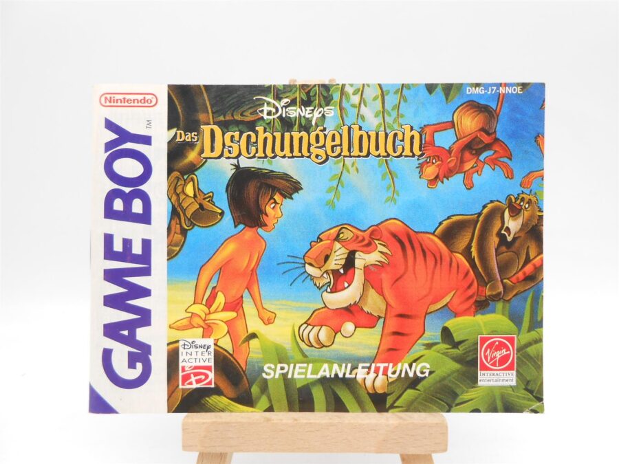 Anleitung/ Heft Nintendo Game Boy Das Dschungelbuch Disney Retro
