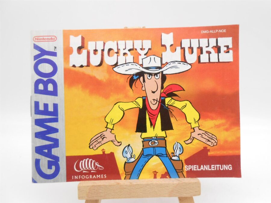 Anleitung/ Heft Nintendo Game Boy Lucky Luke Retro