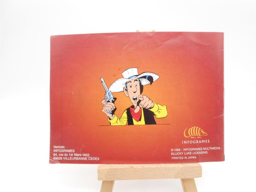 Anleitung/ Heft Nintendo Game Boy Lucky Luke Retro
