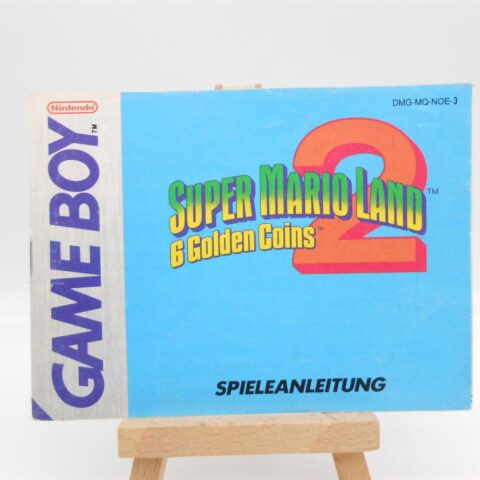 Anleitung/ Heft Nintendo Game Boy Super Mario Land 2 Retro