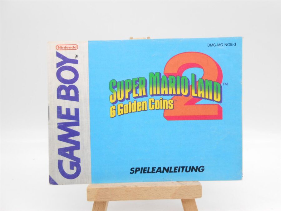 Anleitung/ Heft Nintendo Game Boy Super Mario Land 2 Retro