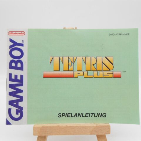Anleitung/ Heft Nintendo Game Boy Tetris Plus Retro
