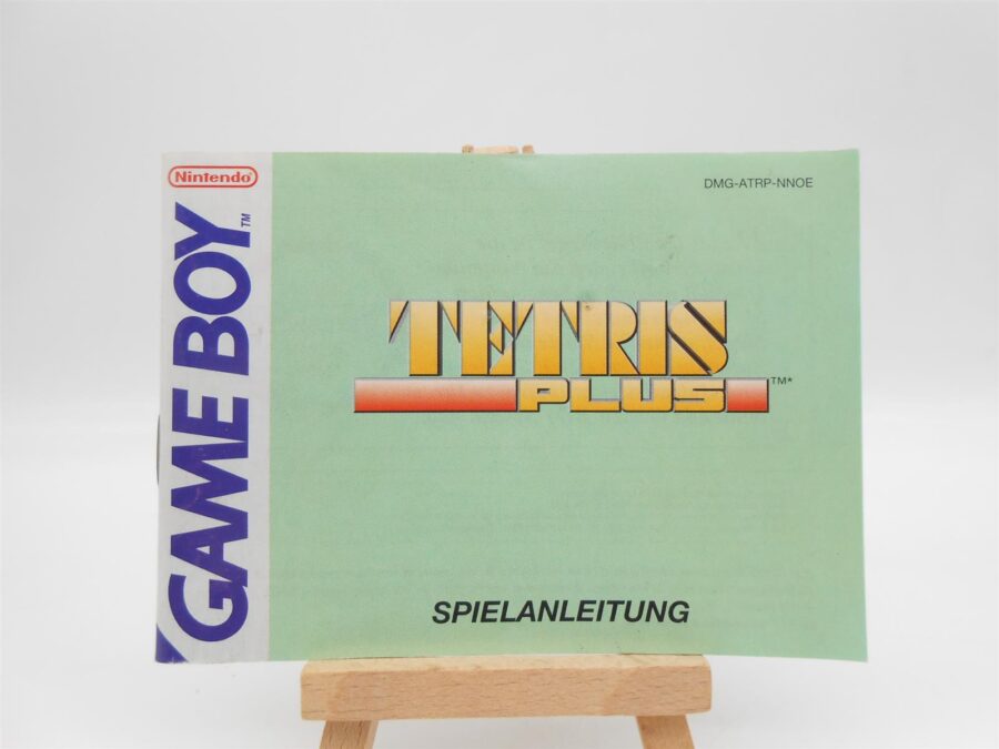 Anleitung/ Heft Nintendo Game Boy Tetris Plus Retro