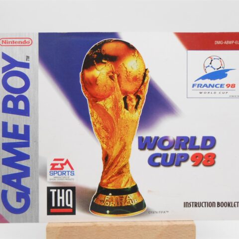 Anleitung/ Heft Nintendo Game Boy World Cup 98 Retro