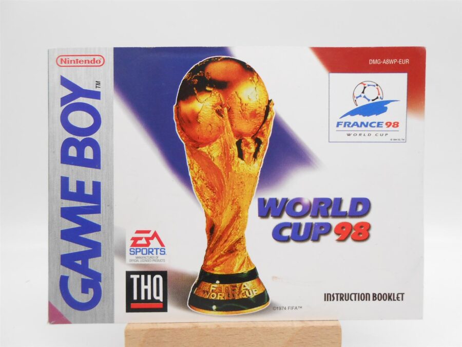 Anleitung/ Heft Nintendo Game Boy World Cup 98 Retro