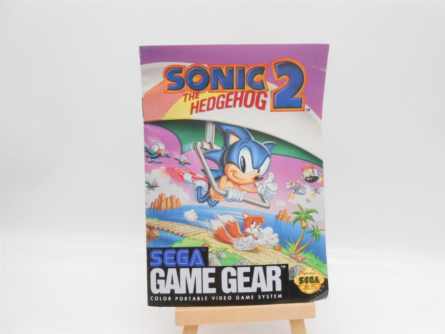 Anleitung/ Heft Sega Game Gear Sonic the Hedgehog 1 & 2 Retro