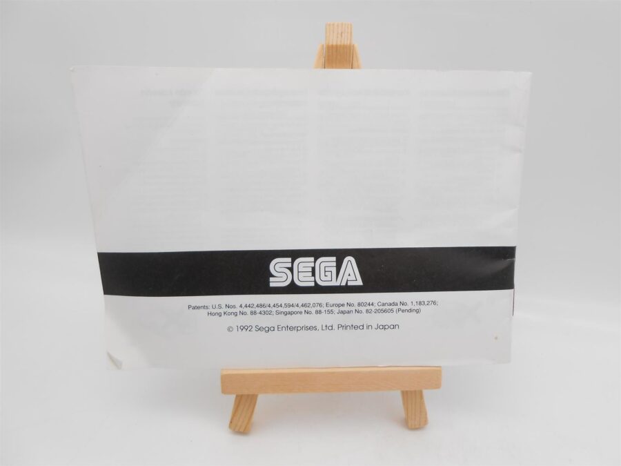Anleitung/ Heft Sega Game Gear Sonic the Hedgehog 1 & 2 Retro