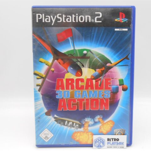 Arcade 30 Games Action - Sony Playstation 2 PS2 Zustand Gut