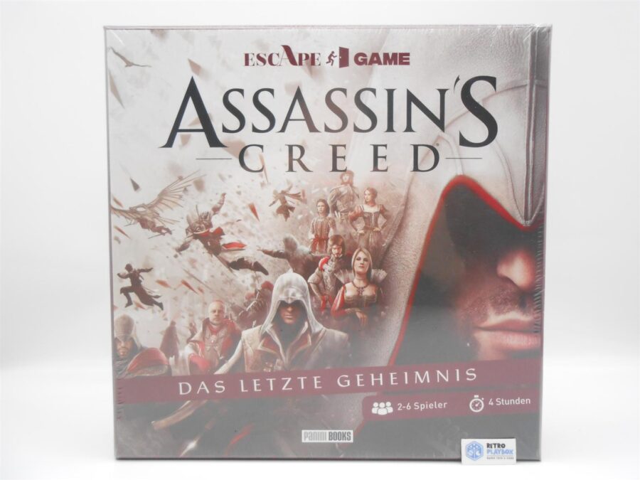 Assassin´s Creed Escape Game Brettspiel Dass letzte Geheimnis Pannini Neu