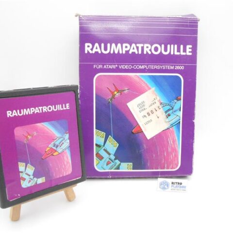 Atari 2600 RAUMPATROUILLE mit OVP Spiel Game Vintage Retro