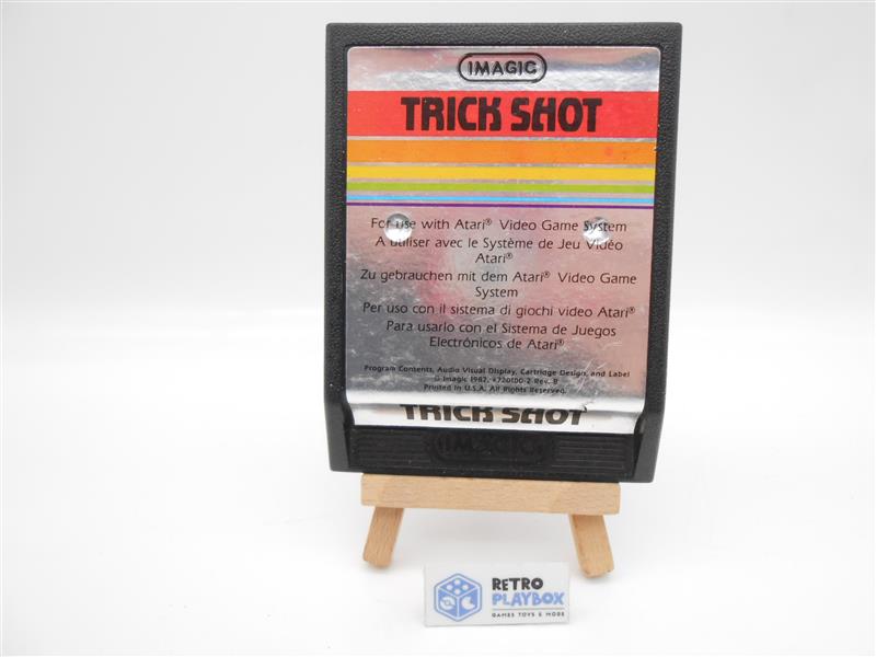 Atari 2600 TRICK SHOT Spiel Game Vintage Retro