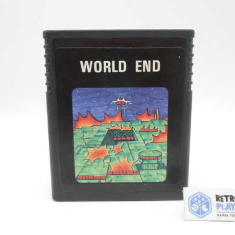 Atari 2600 World End Spiel Game Vintage Retro