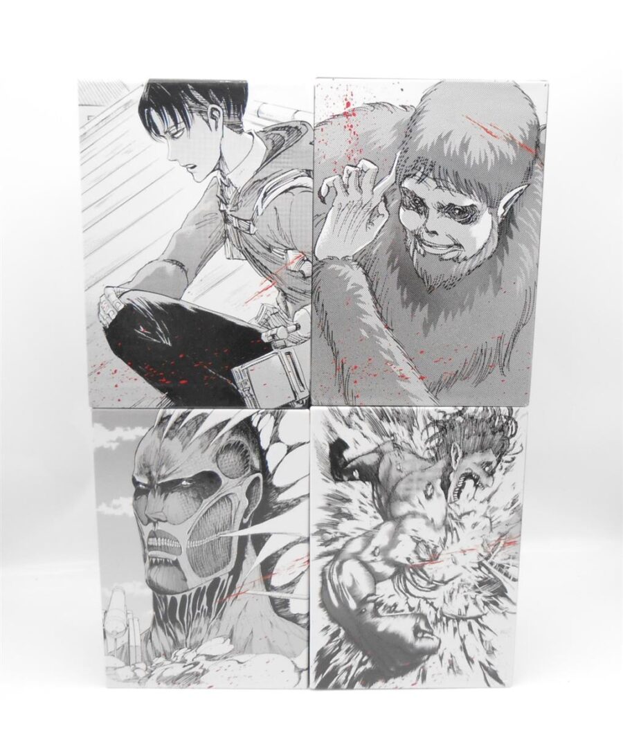 ATTAK ON TITAN Manga 4 Schuber Band 1-20 Hajime Isayama Comic Carlsen