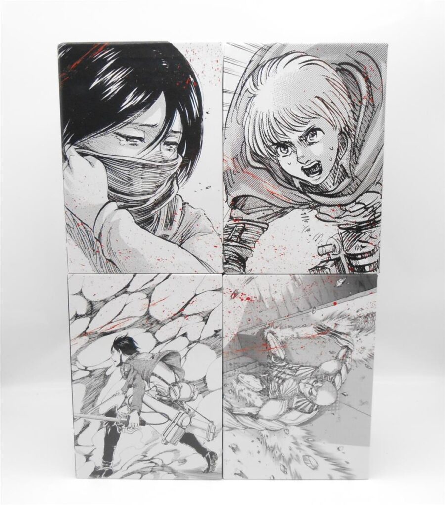 ATTAK ON TITAN Manga 4 Schuber Band 1-20 Hajime Isayama Comic Carlsen