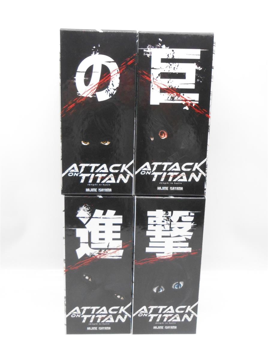 ATTAK ON TITAN Manga 4 Schuber Band 1-20 Hajime Isayama Comic Carlsen