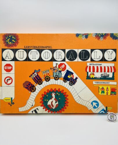 Auto Rally - Piereen Spiele - Gesellschaftsspiel Retro Vintage Brettspiel