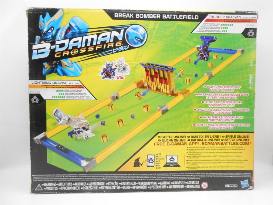 B-Daman Break Bomber Battlefield Set Hasbro 2013